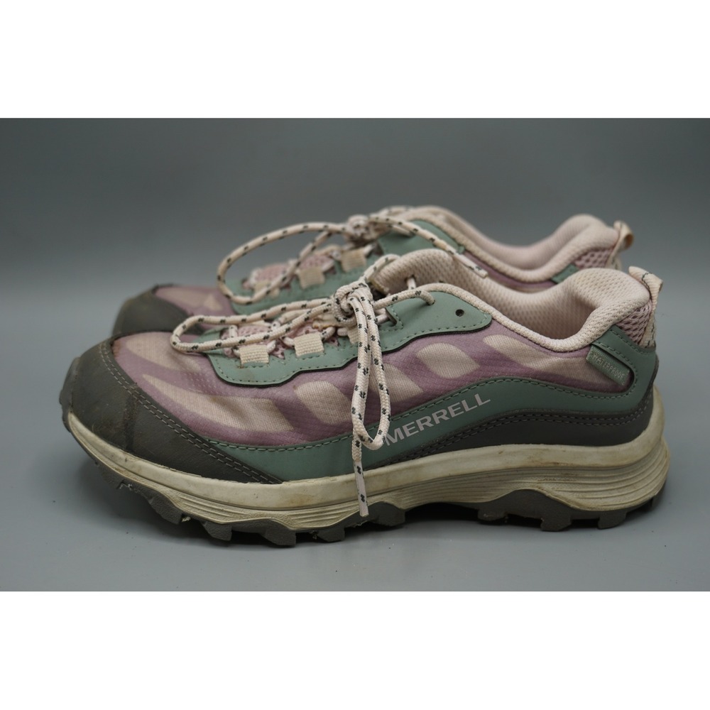 Merrell Oakcreek Low Waterproof Kids Hiking Shoes Mauve Sage MK167233 Size 3M